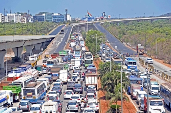 ‘Hell on the highway’ along Porvorim-Bambolim stretch