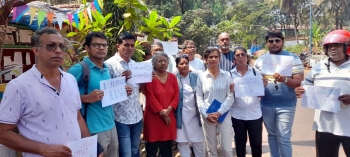 Old Goa police hears parties over plaint against activist