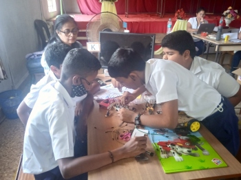 Robotics camp for students held at Chorao