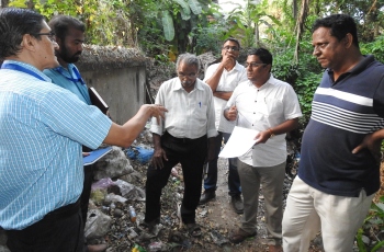 Demand for mechanism to transport sewage from septic tanks along coast