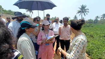 GCZMA inspects track doubling works in Velsao for violations