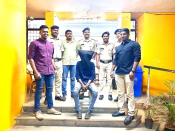 Porvorim police arrest one for stealing mobile of foreigner at Pilerne