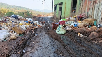 No permanent plan in sight to treat daily wet waste dumped at Sonsodo