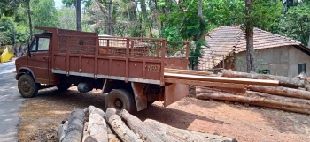 Processed wood moved out of carpentry unit in Loliem