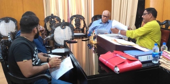 Taking stock? MLA’s visit to MMC chief’s office raises eyebrows