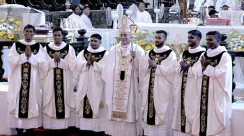 Archbishop ordains 6 diocesan priests at Se Cathedral