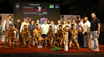 Ajay claims Vasco Classique men's physique trophy