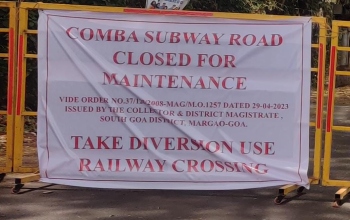 Comba subway closure creates traffic snarls at railway crossing