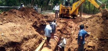 Pipeline ruptures at Curti, water supply to several parts of Ponda disrupted