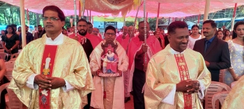 Hundreds throng Agonda Church to mark feast of patron St Anne