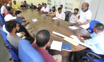 Navelim VP meet with officials of sewerage called off midway