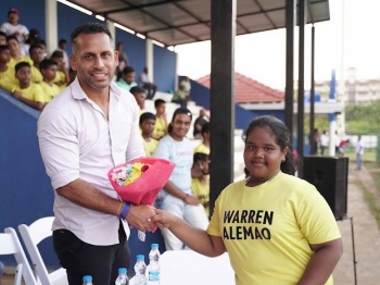 Football summer camp led by Alemao concludes