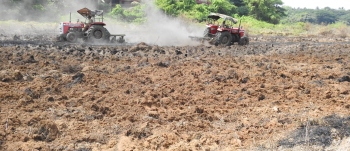 Tractors roll in to mark revival of farming at Salpem fields abandoned for 3 decades