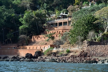 Construction work at Jimmy Gazdar’s Aguada residence under the lens