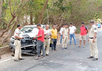 3 hurt in vehicle collision at Sancoale