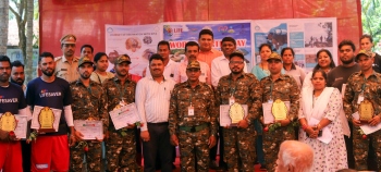 Forest dept honours staff on World Turtle Day at Galgibaga