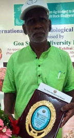 VP secy, septuagenarian awarded for biodiversity conservation in Canacona