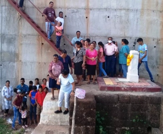 When Folli villagers foiled plan to shift sluice gates...
