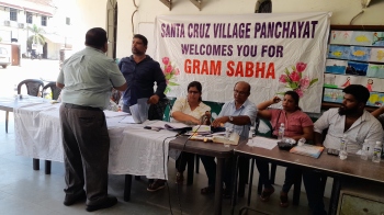 St Cruz ruling panel, former sarpanch in war of words