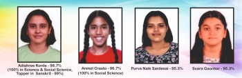 Rosary Cujira HS secures cent per cent results