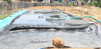 Geo-bags may help, but sewerage proj permanent solution: Minister
