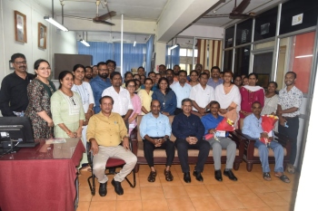 DIP accords farewell to 2 staffers