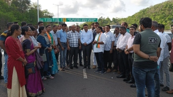 CM makes unannounced visit to Canacona, does photo-op on MPCBR