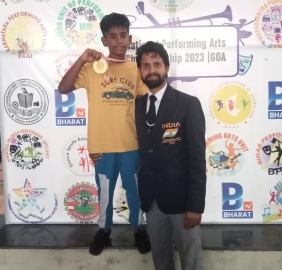 Aryan wins dance gold
