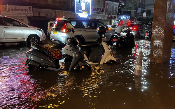 UNDER WATER ONCE AGAIN